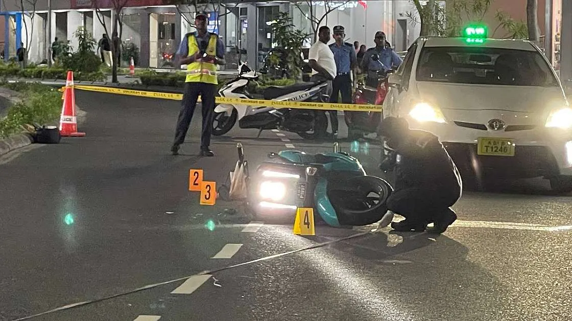 ދެ ސައިކަލު ޖެހި 5 މީހަކަށް އަނިޔާވެގެން ފަރުވާދެނީ